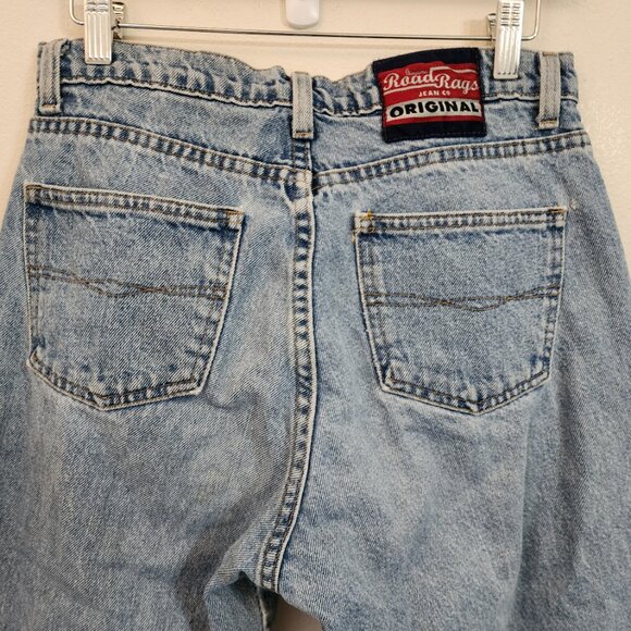 VTG Road Rags Original Jeans Sz 7 /29 x 27 1/2 Women's Mom Loose Fit Retro USA - Picture 10 of 12
